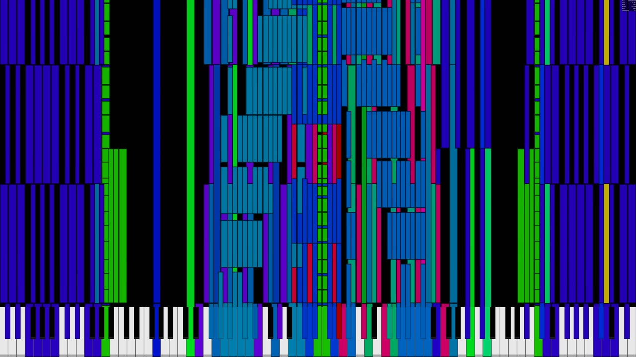 Black MIDI - Koi no tenshi mai orite 8.2 Million Notes Showcase