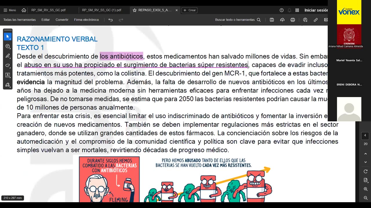 VONEX REPASO 2025 | Semana 05 | RV