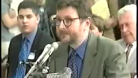 1999 Hep B hearing. Father of child was killed by vaccine discussed lack of safety monitoring