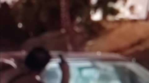 Clowns fall asleep on freeway