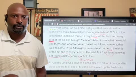 Episode 819: Revelation 1 Jesus reveals why Adam needed and who is Adam's helper Part 1