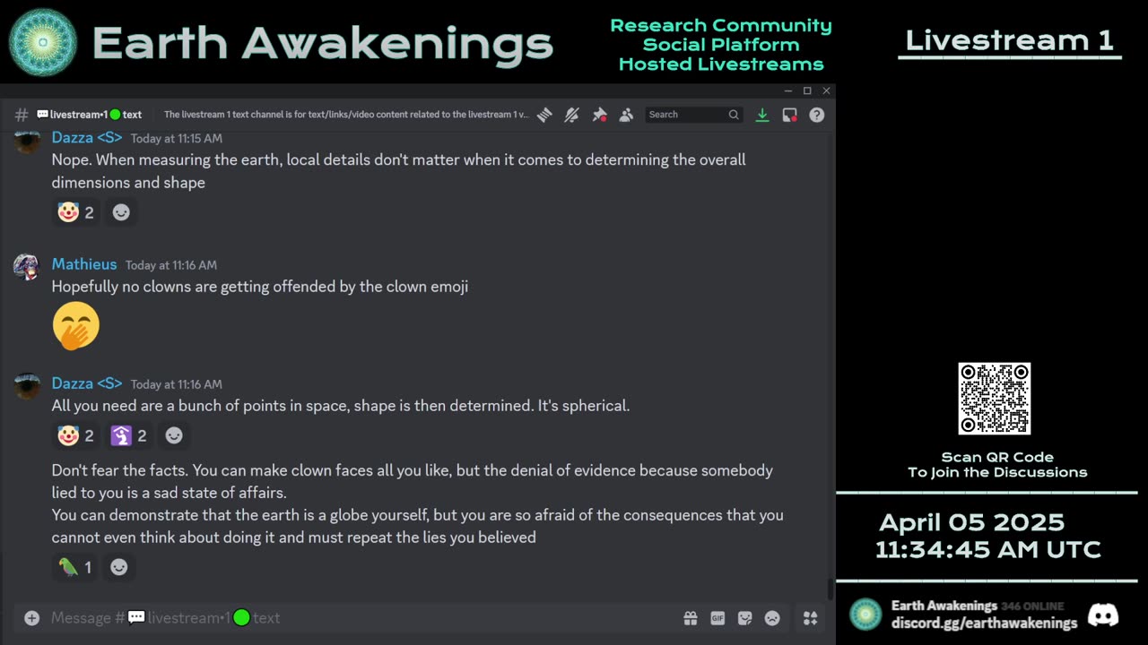 Earth Awakenings - Livestream 1 - #3088