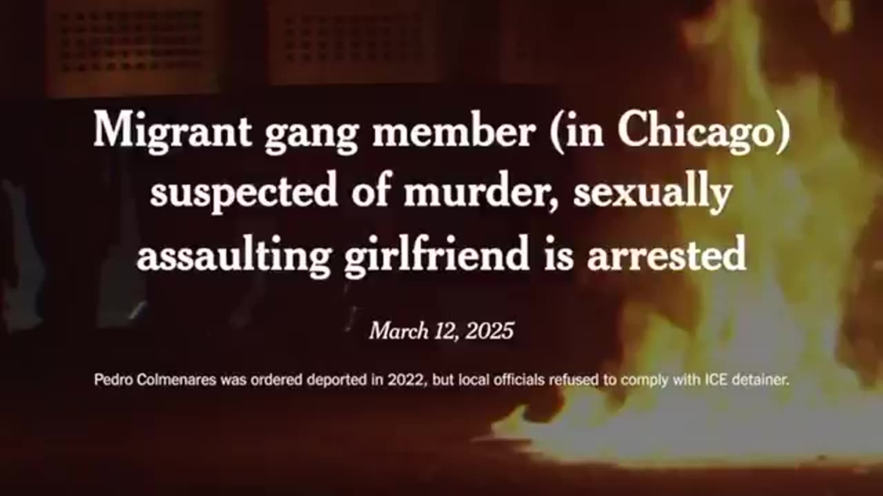 This is what Democrats did to our country. This is who Democrats defend.