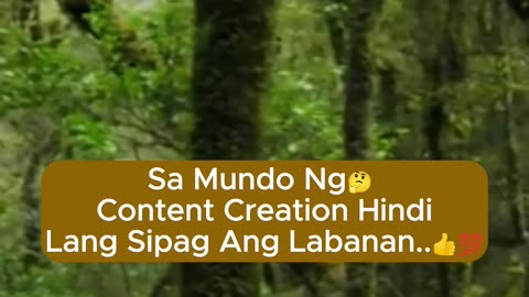 Hindi Laging Sipag Ang Labanan