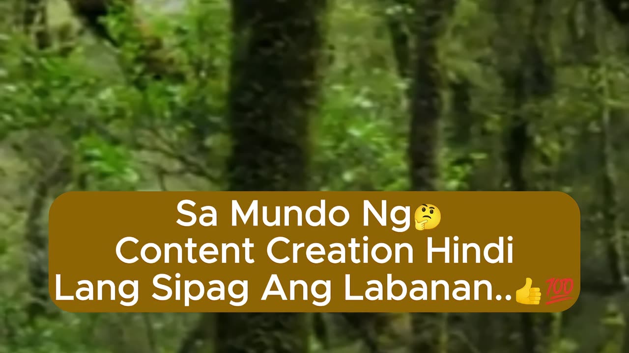 Hindi Laging Sipag Ang Labanan