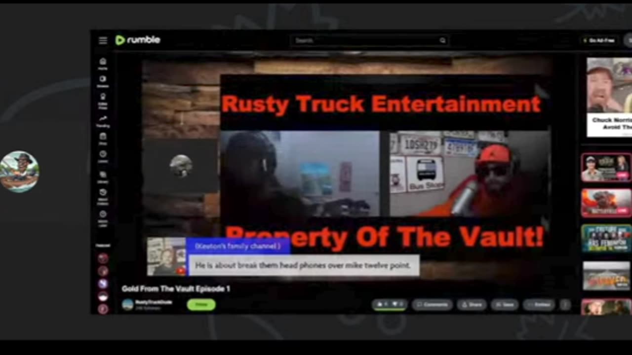 Johnny Gobble Went Live Cuz of a Comment reaction (clip)