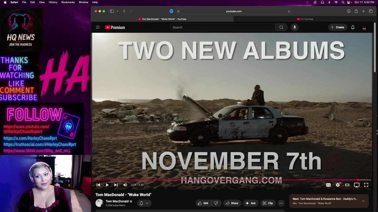 Tom MacDonald – “Woke World” | Harley Reacts