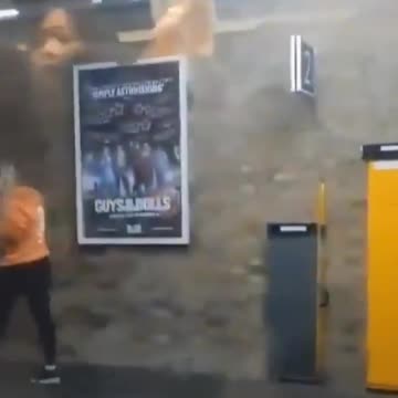 Blacks attack native English woman