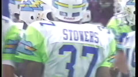 WLAF 1992 ORLANDO THUNDER AT MONTREAL MACHINE