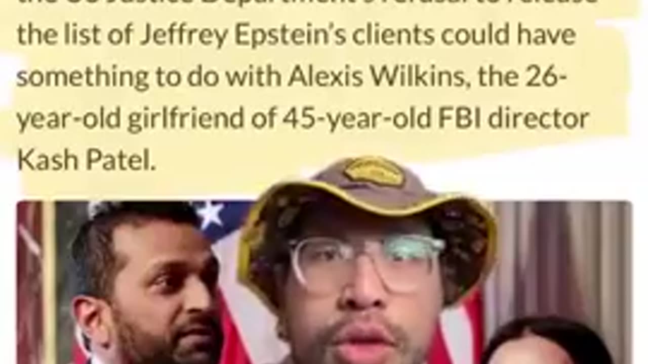 Kash Patel Dating "Mossad" agent?!