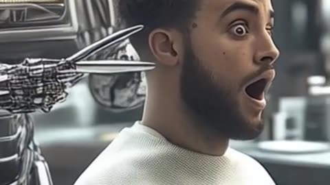 🤖 Robot Barber: Fastest Haircut Ever! 💈✂️