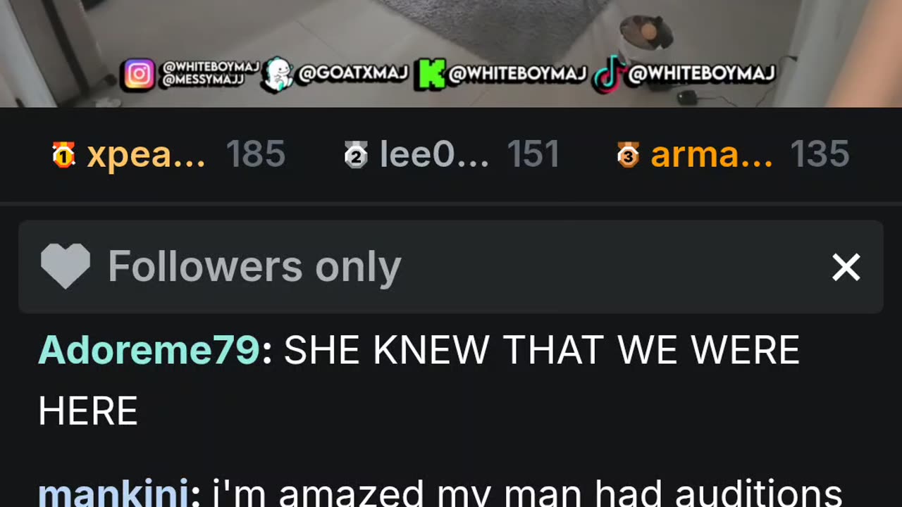 MESSY MAJ SHOW THE GROUP WAS CONVERSATING WHILE HE'S FIX'N HIS EQUIPMENTS DAY2