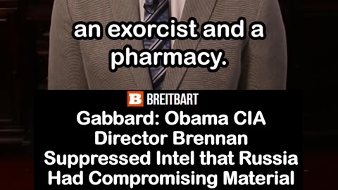 Gabbard: Russia Had Compromising Material on Hillary Clinton in 2016, Suppressed by CIA (Brennan)
