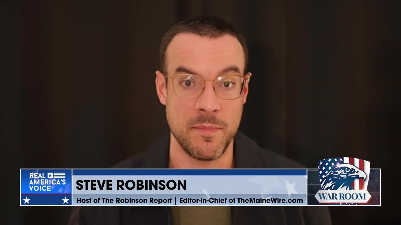 Steve Robinson On How Maine Is Turning Deep Blue And Their Communist Senate Candidate