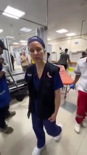 BREAKING_ Dr. Rosie, a volunteer British NHS plastic surgeon in Gaza