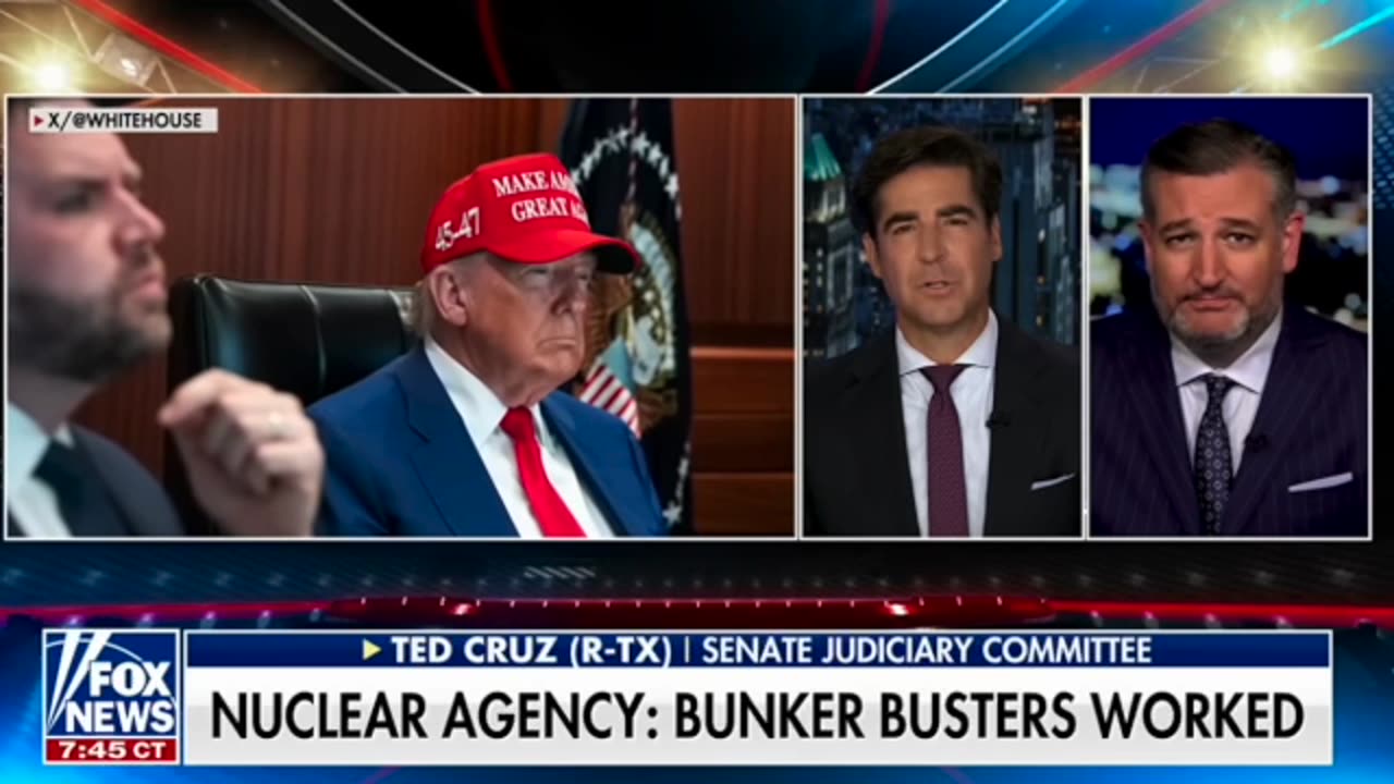 Sen. Cruz commends President Trump's 'devastatingly effective' attacks against Iran's nuclear sites