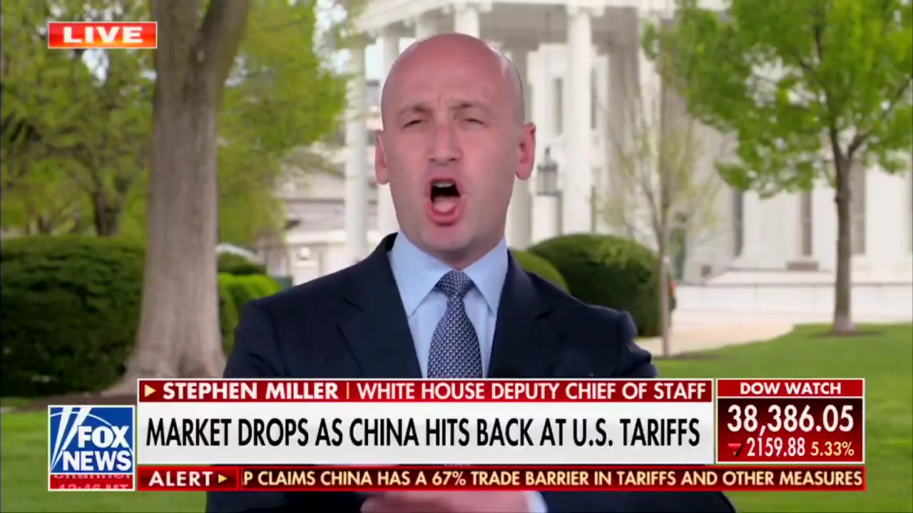 Stephen Miller Shows How Unfairly We're Being Treated by Our Allies