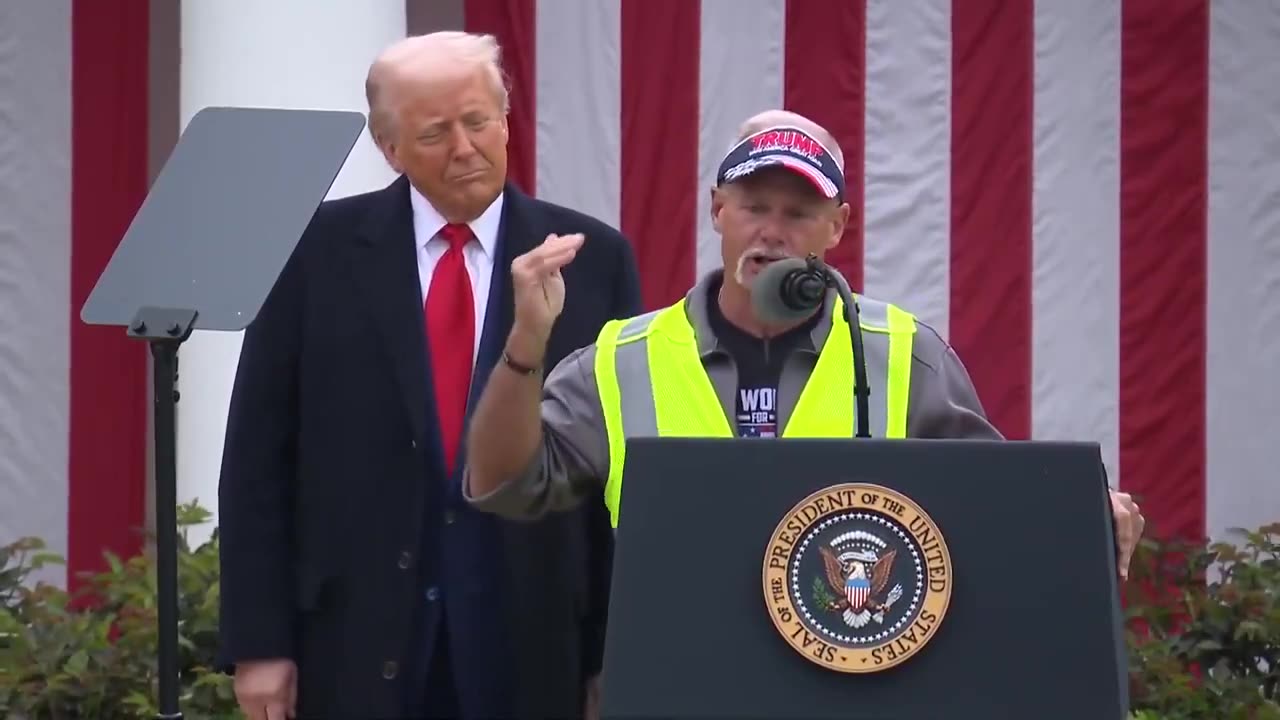 UAW member Brian Pannebecker speaks about tariffs
