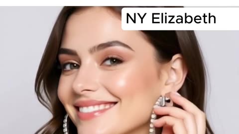 10K White Gold In & Out Diamond Hoop Earrings