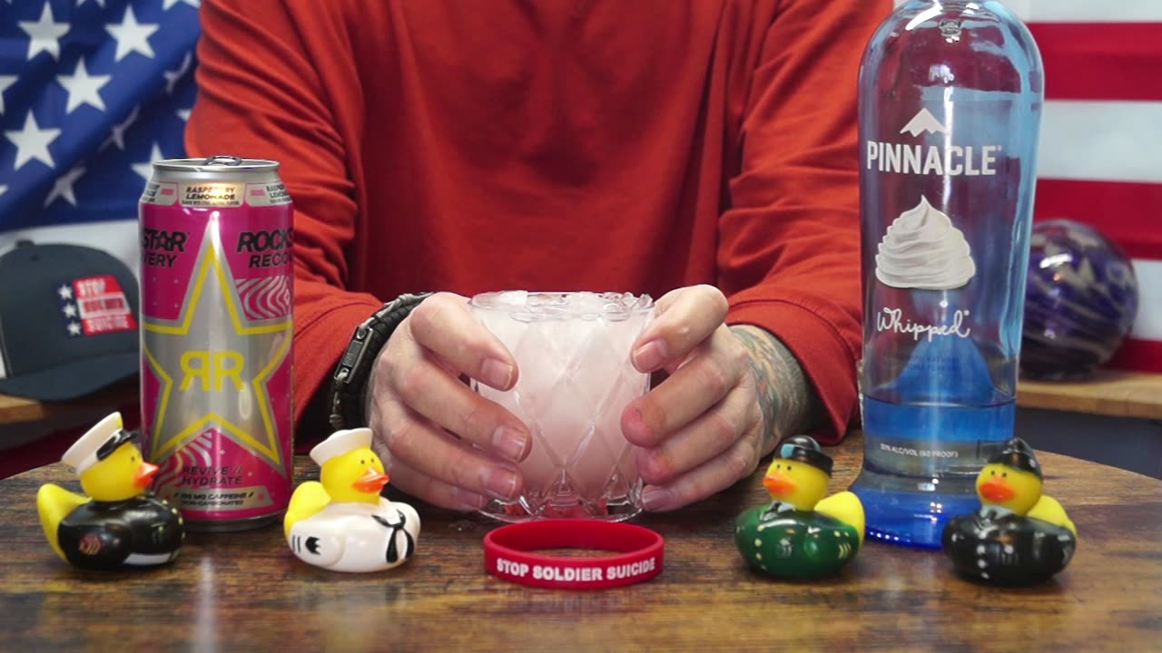 Hezzie Bolton Sr - Pinnacle Whipped Vodka & Rockstar Raspberry Lemonade Energy Drink