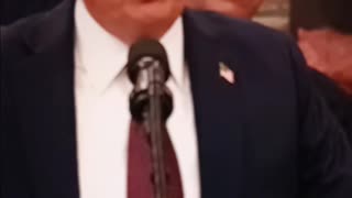 President trump asked on being dead
