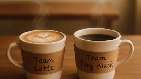 Latte vs Long Black—The Song!