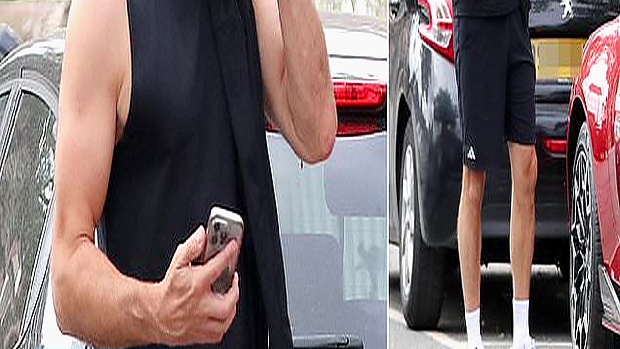 Gethin Jones Seen for the First Time Since His Dad