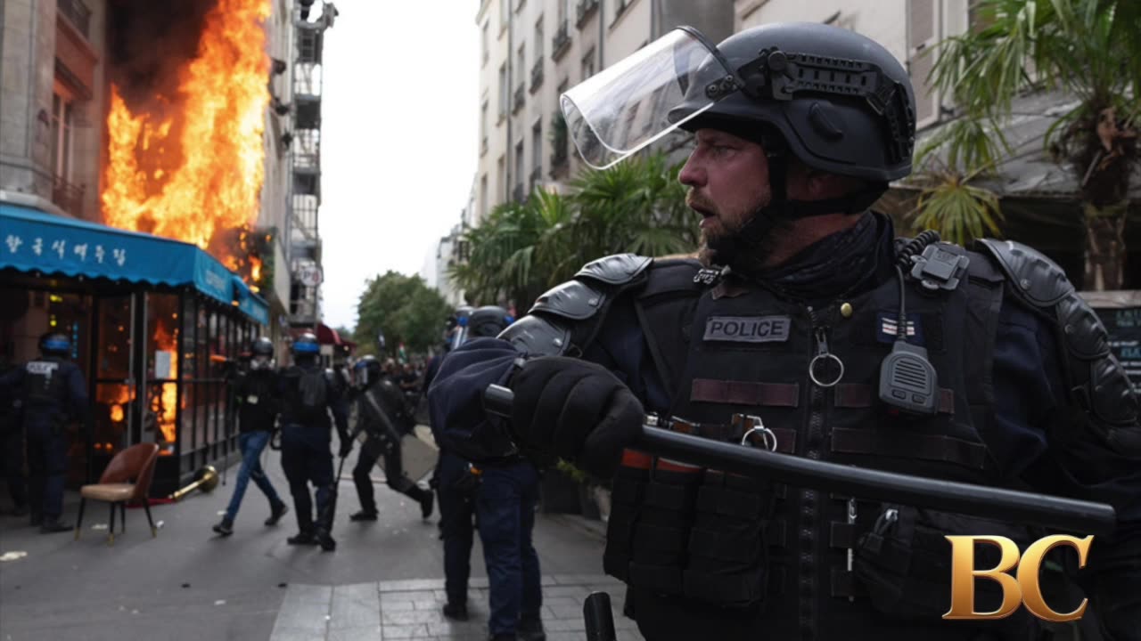 France arrests hundreds as ‘Block Everything’ protests erupt across country