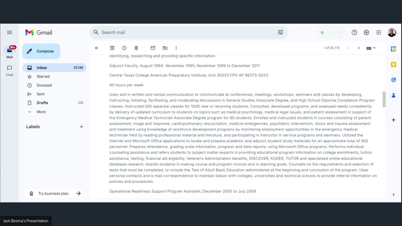 Resume Revision Class 250503 3
