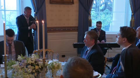 President Trump Participates in an Easter Prayer Service and Dinner