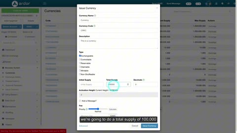89 How to Create a Currency on Ardor Blockchain