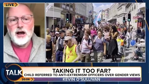 A 12-year-old was referred to the anti-terrorism police for posting a video on TikTok