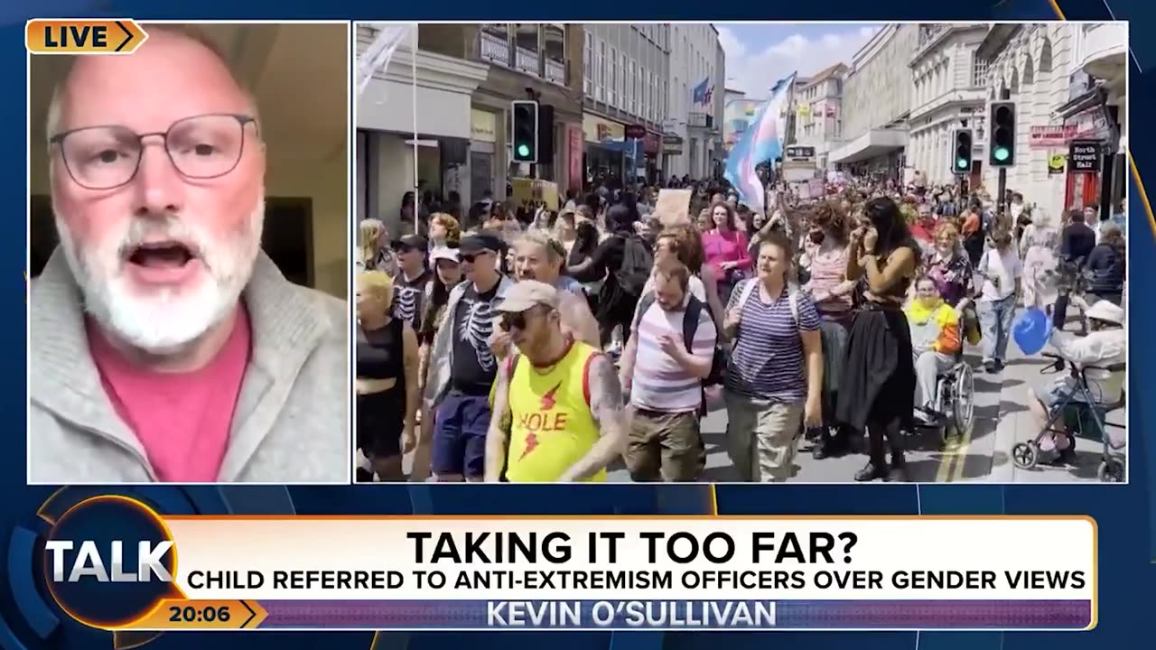 A 12-year-old was referred to the anti-terrorism police for posting a video on TikTok