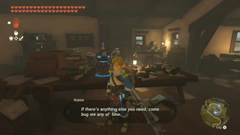 Zelda TOTK. Robbie's Fabric And Purah's Pad. La Tela De Robbie Y La Tableta De Purah. 3.20.2025