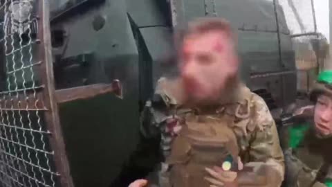 Russians rescuing wounded Ukrainians