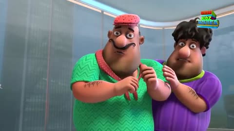 Motu Patlu & The Terror Of Giant Beasts - Cartoons For Kids - Motu Patlu Movie
