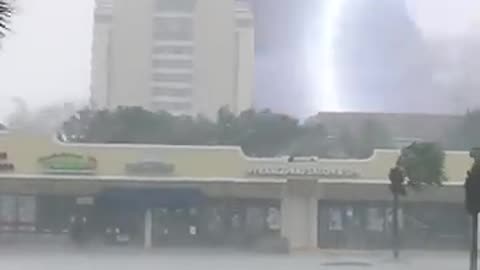Tornado Damage In Coastal Town