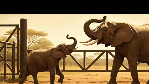 Baby Elephant Rescue A Lone Rangers Courage