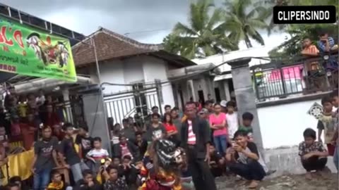 The Javanese traditional art of Kuda Lumping in Indonesia