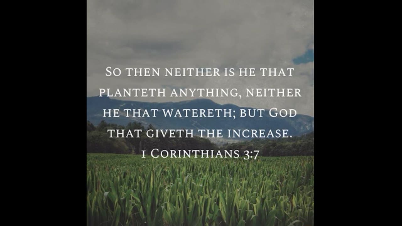 God That Giveth The Increase