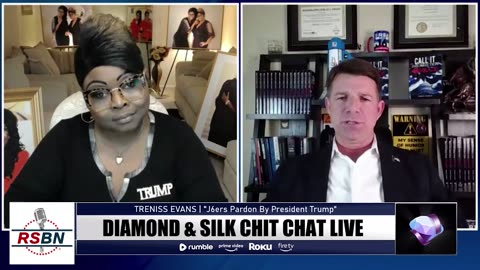Diamond and Silk Chit Chat Live | J6ers Pardon By President Trump