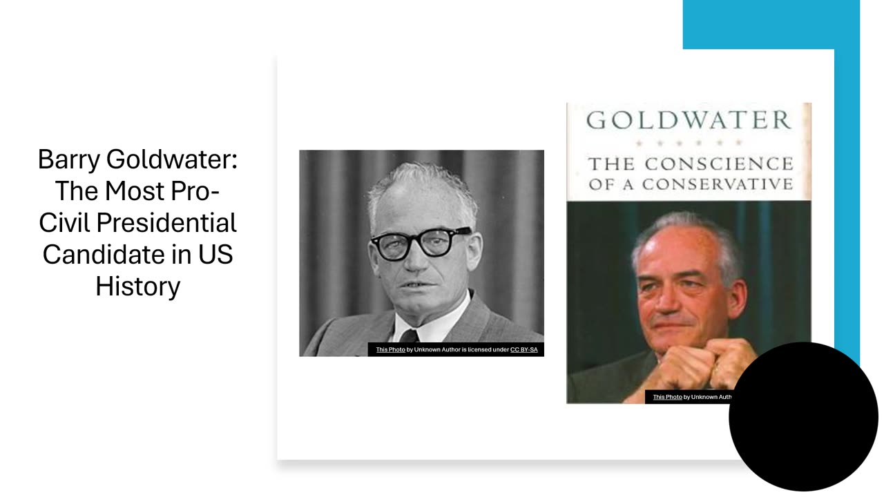 Barry Goldwater: The Most Pro-Civil Rights Presidential Candidate in US History