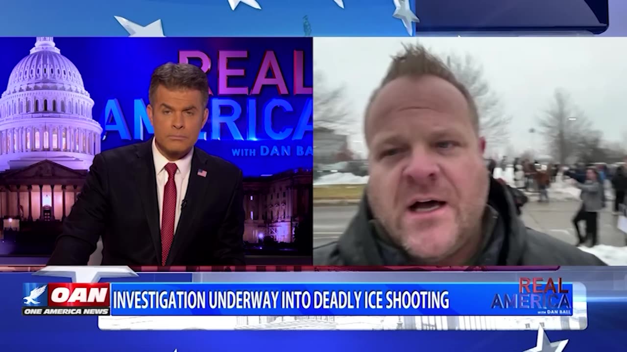 Reporter Trapped Between ICE Agents and Protesters During Chaotic Standoff