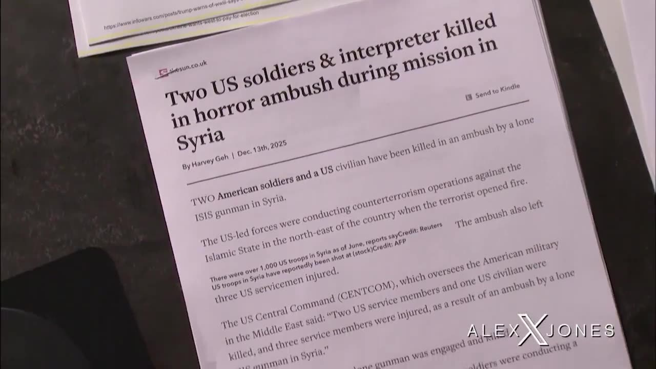 BREAKING: 2 Army Soldiers and An Interpreter Were Killed In An ISIS Ambush In Syria