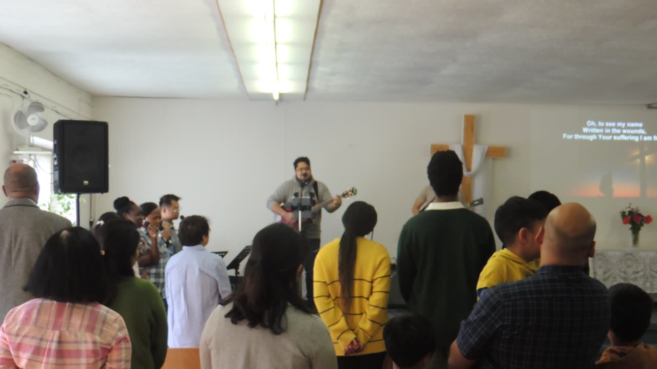 IBCV_Choir ministration - 'We stand forgiven at the cross'