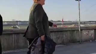 Merkel, who has flooded Europe with fake Islamic asylum seekers