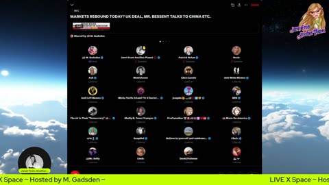 LIVE X Space ~ UK Deal ~ Markets Rebound ~