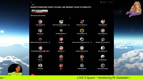 LIVE X Space ~ UK Deal ~ Markets Rebound ~