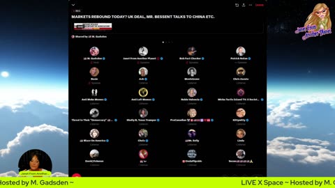 LIVE X Space ~ UK Deal ~ Markets Rebound ~