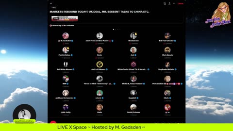 LIVE X Space ~ UK Deal ~ Markets Rebound ~